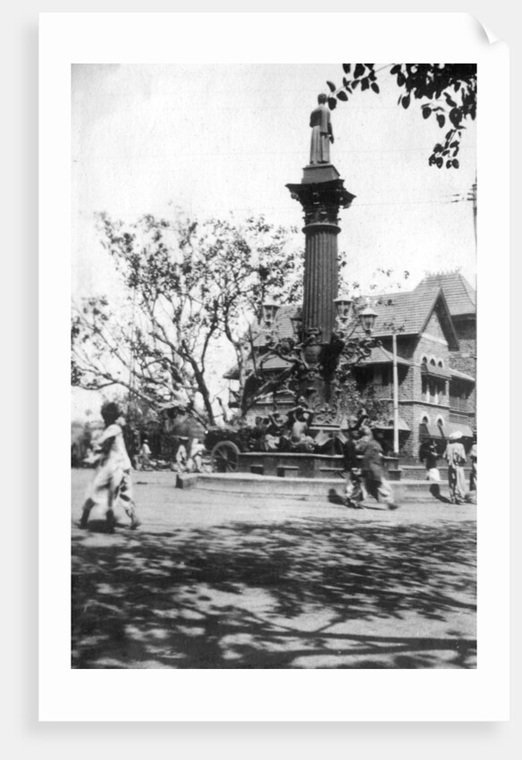Parsee's memorial fountain, Mumbai, India by Anonymous