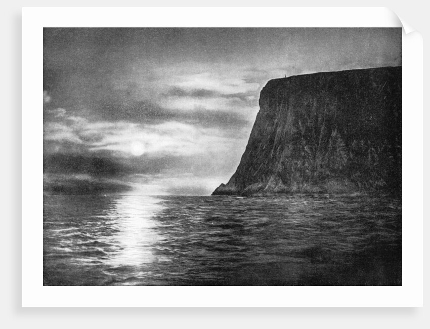 North Cape, Norway by John L Stoddard