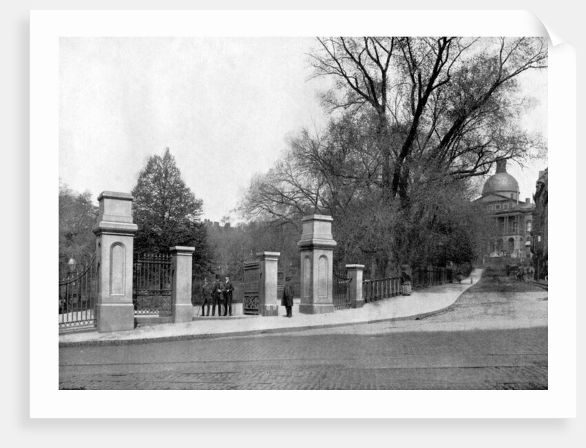 Boston Common, Boston, Massachusetts, USA by John L Stoddard