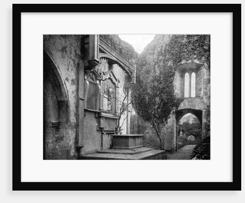 Muckross Abbey, Lakes of Killarney, Ireland by John L Stoddard