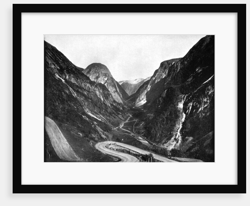 Naerodal Pass, Norway by John L Stoddard