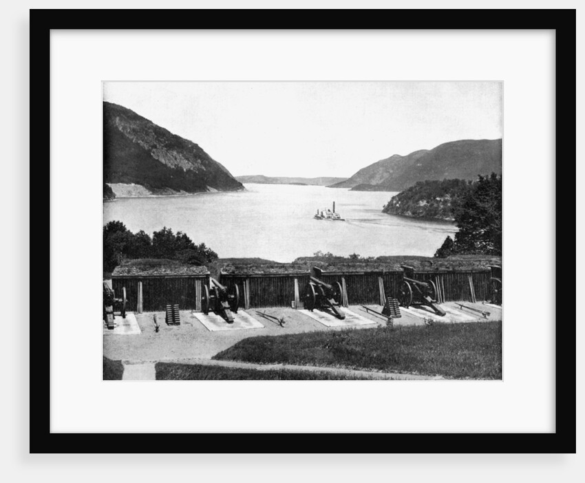 Up the Hudson River from West Point, New York, USA by John L Stoddard