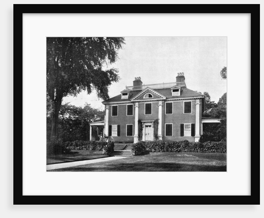 Longfellow's House, Cambridge, Massachusetts, USA by John L Stoddard