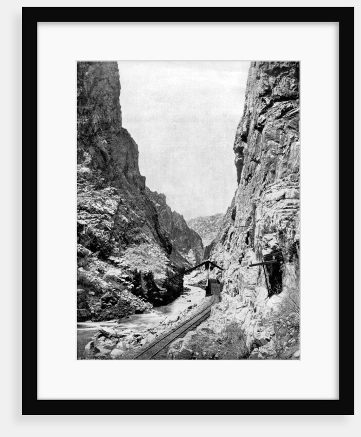 Royal Gorge, Colorado, USA by John L Stoddard