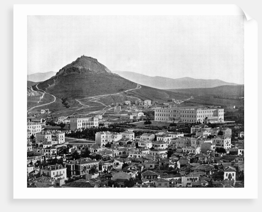 Athens, Greece by John L Stoddard