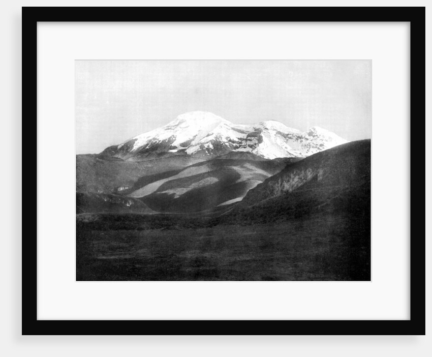 Mount Chimborazo, Ecuador by John L Stoddard