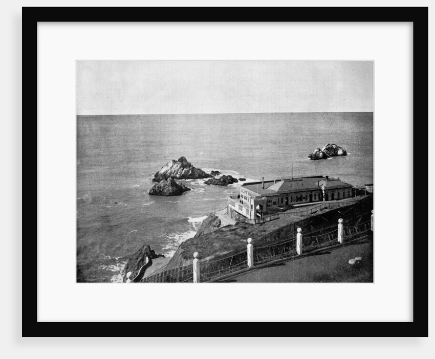 Cliff House and Seal Rocks, Golden Gate, California, USA by John L Stoddard