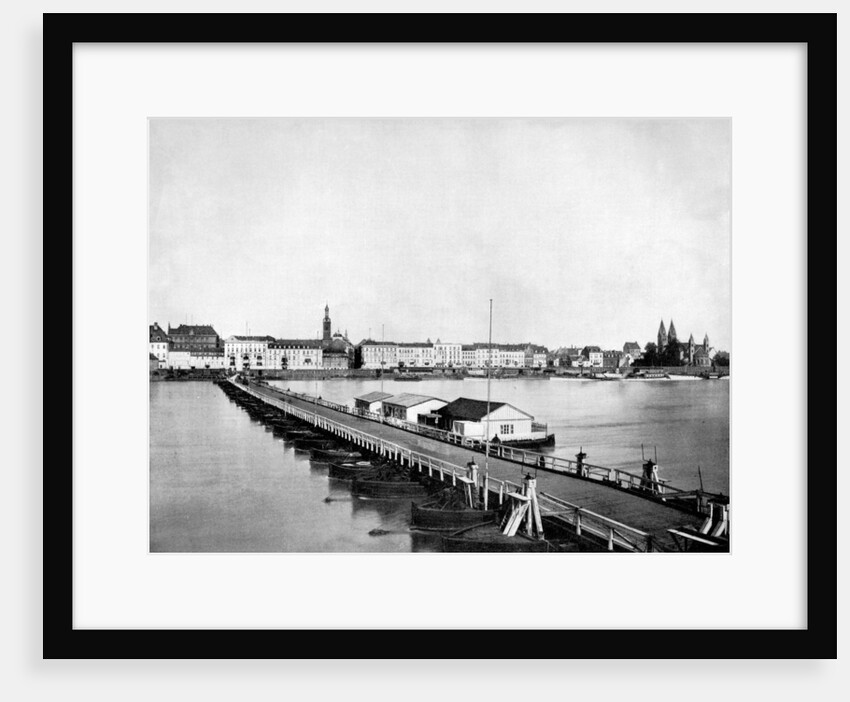 Koblenz on the Rhine, Germany by John L Stoddard