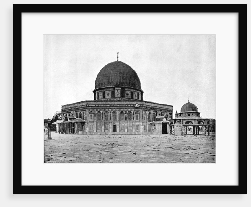 Mosque of Omar, Jerusalem by John L Stoddard