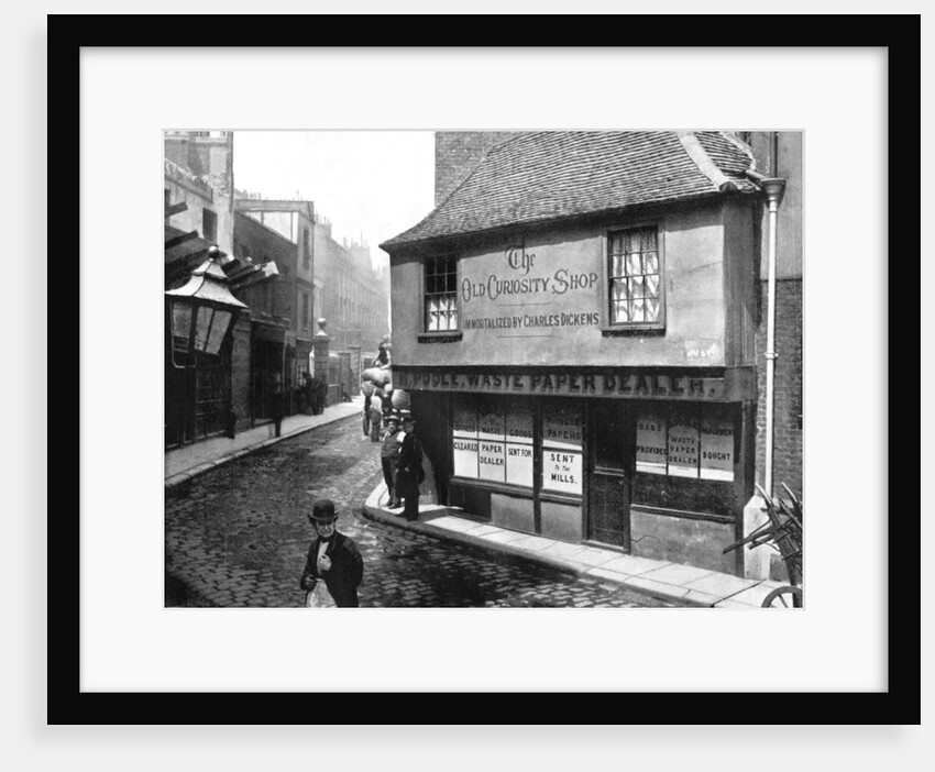 Old Curiosity Shop, London by John L Stoddard