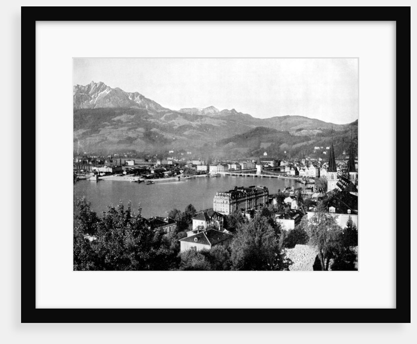 Lucerne, Switzerland by John L Stoddard