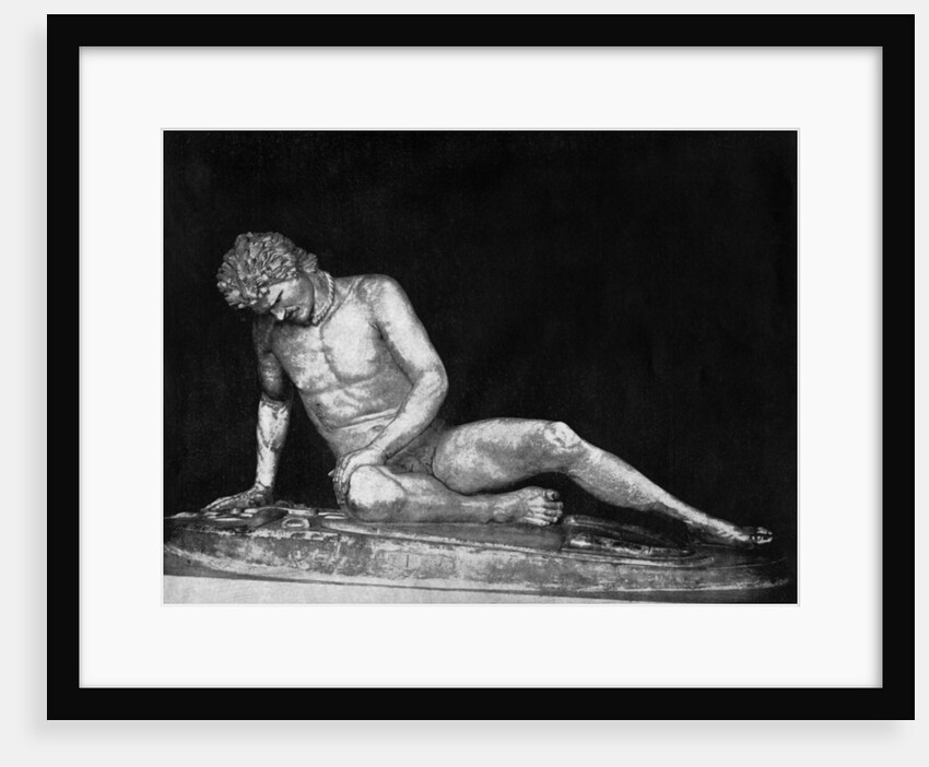 The Dying Gaul', Capitol, Rome by John L Stoddard