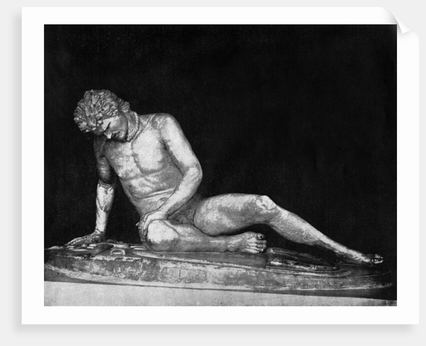 The Dying Gaul', Capitol, Rome by John L Stoddard