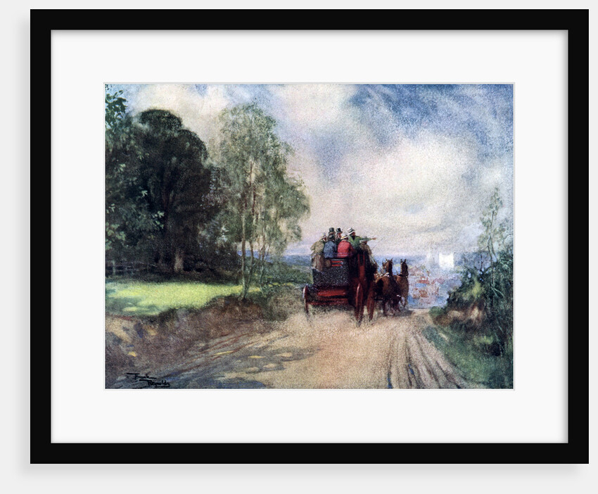 On the Rochester Coach by Frank Reynolds