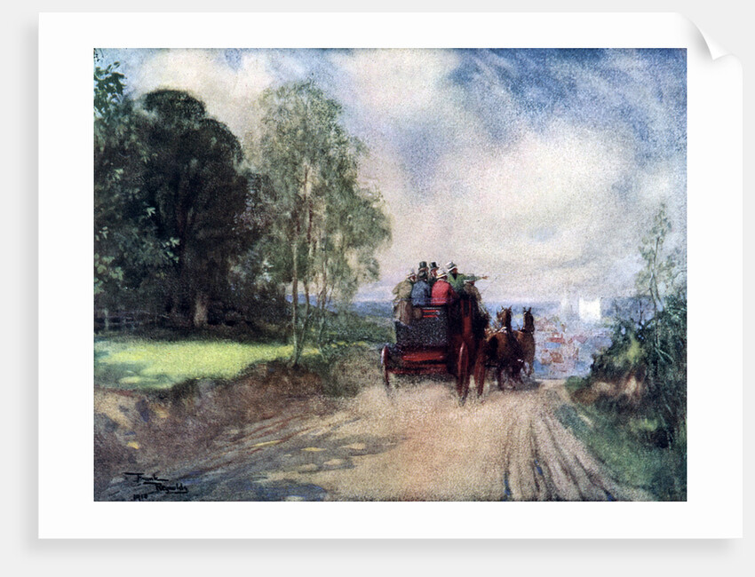On the Rochester Coach by Frank Reynolds