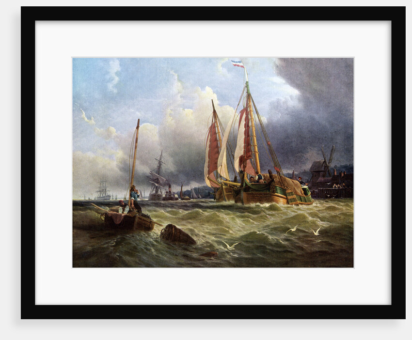 Oude Schelde, Texel Island by Clarkson Stanfield