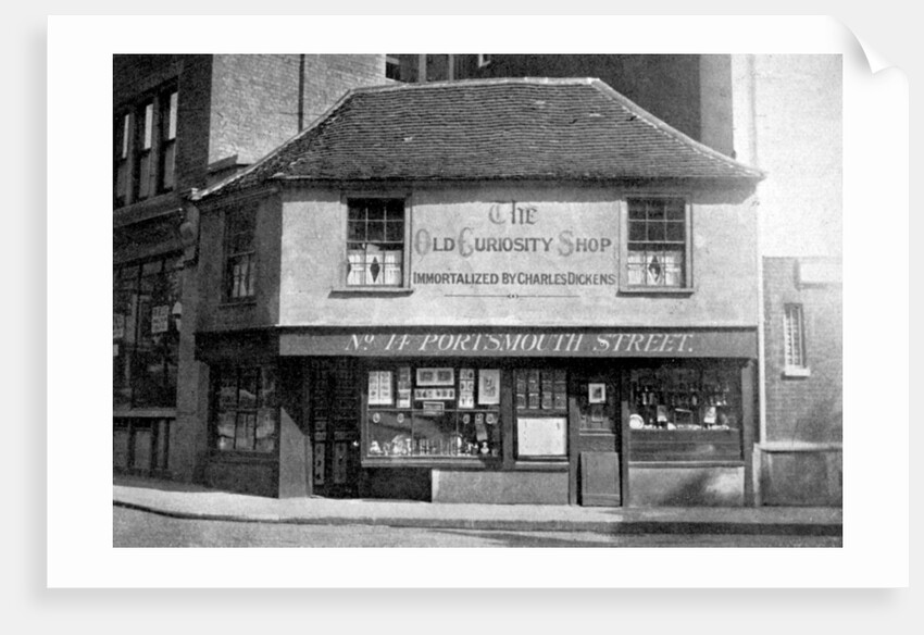 The Old Curiosity Shop, 13 Portsmouth Street, Kingsway, London by Anonymous