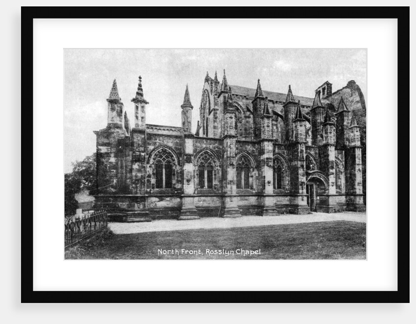 North front, Rosslyn Chapel, Midlothian, Scotland by Anonymous