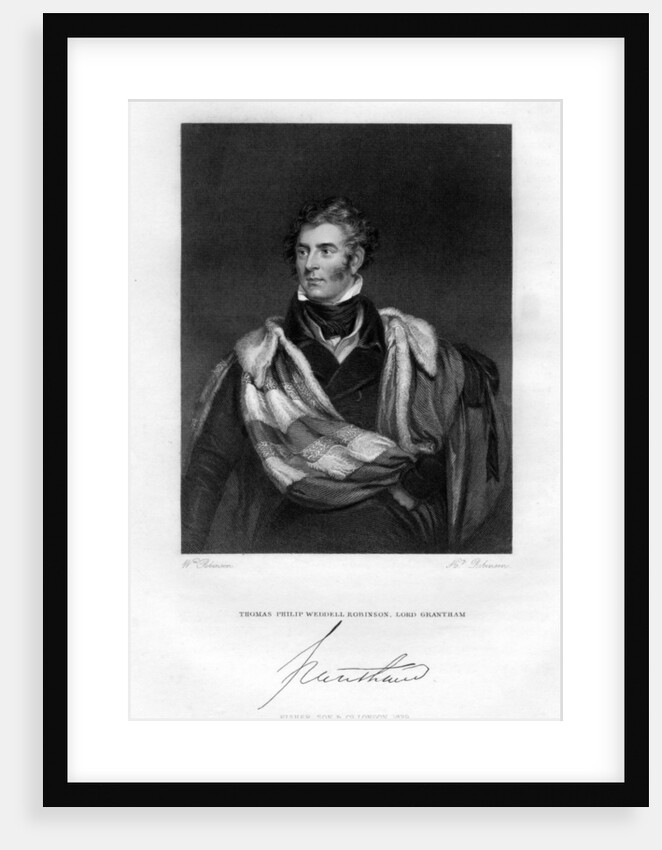 Thomas Philip Weddell Robinson, Lord Grantham by H Robinson