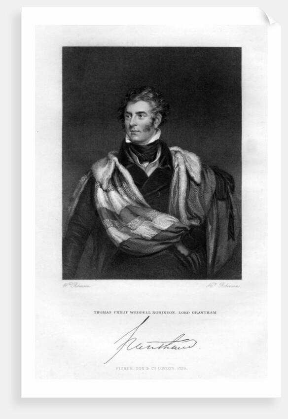 Thomas Philip Weddell Robinson, Lord Grantham by H Robinson