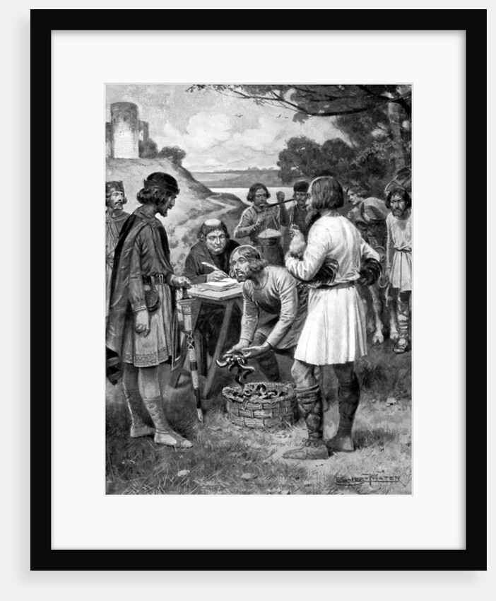 Paying rent in Saxon times by Ernest Prater