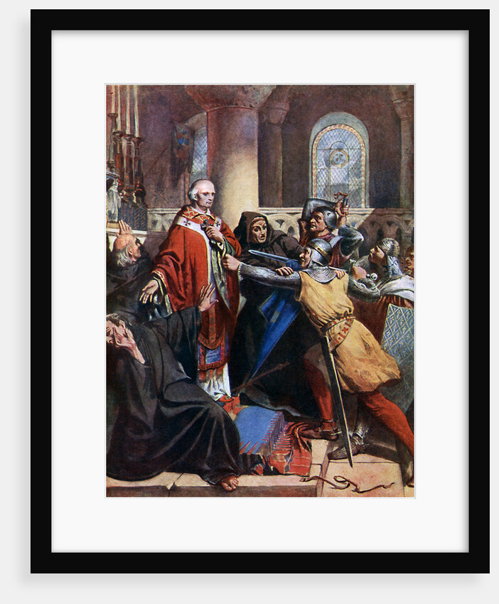 Death of Becket by John Cross