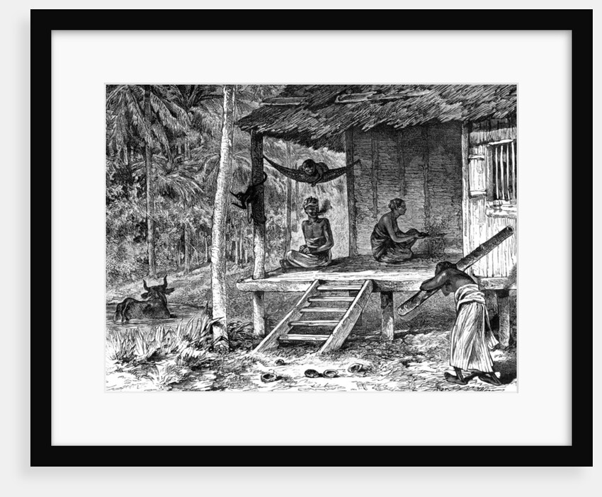 Malaysian hut by Dosso
