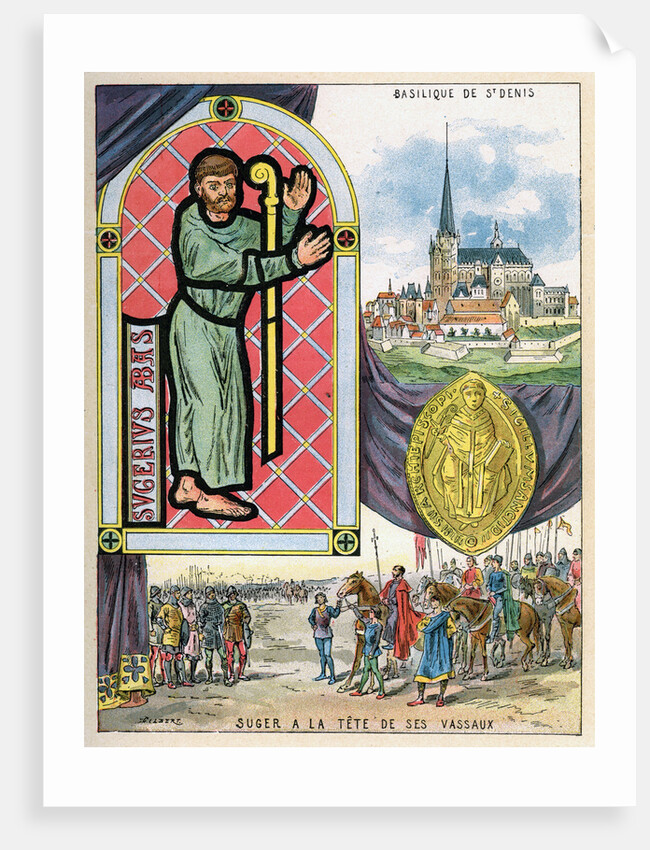 Abbot Suger, French abbot-statesmen by Gilbert