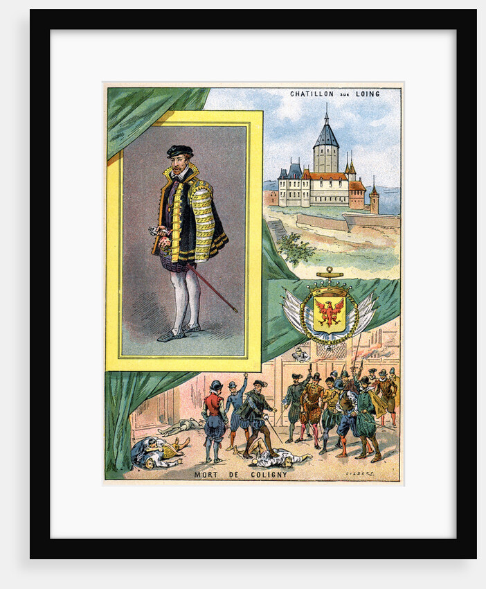 Gaspard de Coligny, Admiral of France by Gilbert