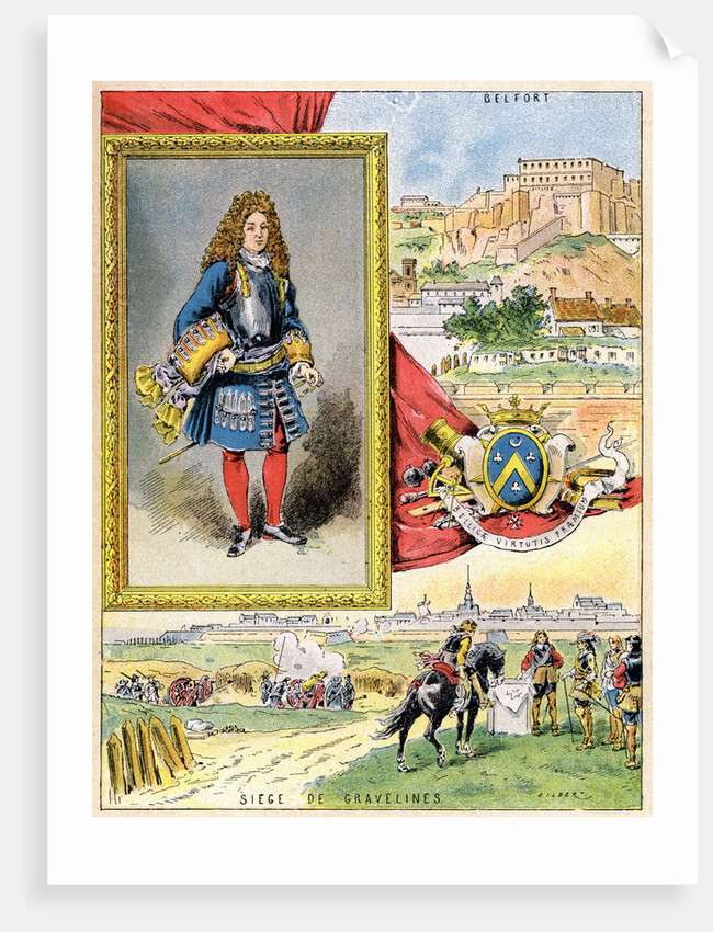 Sébastien le Prestre de Vauban, French military engineer by Gilbert