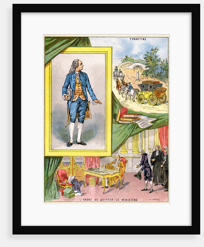 Anne Robert Jacques Turgot, French economist and statesman by Gilbert