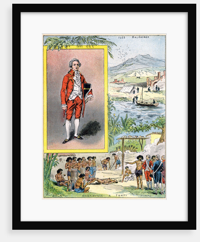 Louis Antoine de Bougainville, French navigator and military commander by Gilbert