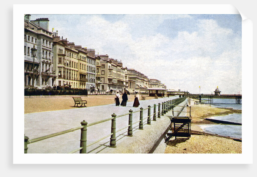 St Leonards, West Marina, from the pier by Anonymous