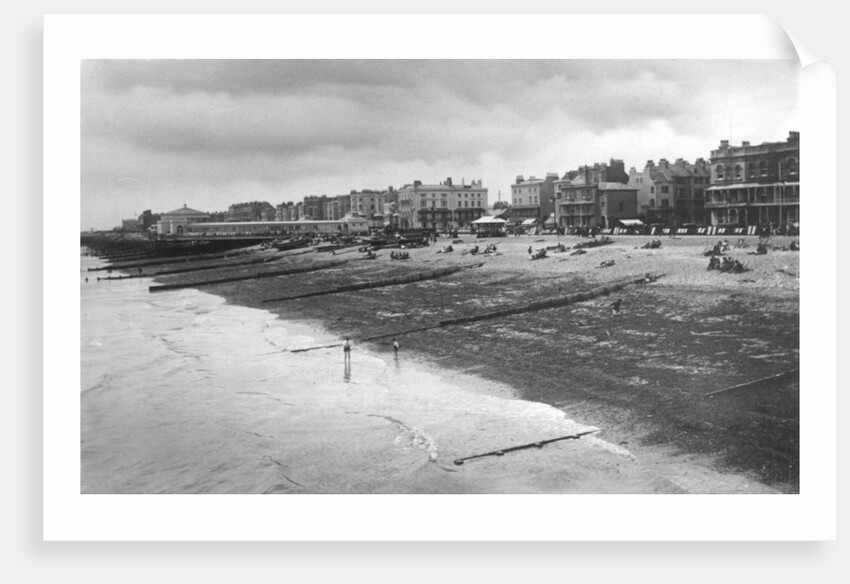 The west sea front, Worthing, West Sussex by Anonymous