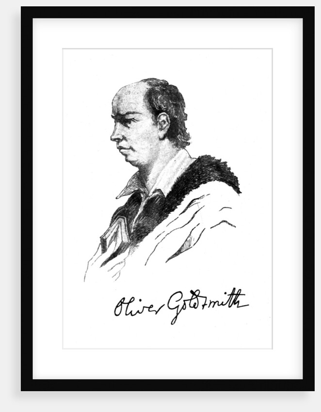 Oliver Goldsmith, Irish writer, poet, and physician by Anonymous