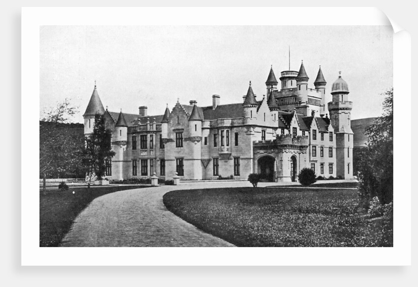 Balmoral Castle, Scotland by Valentine & Sons