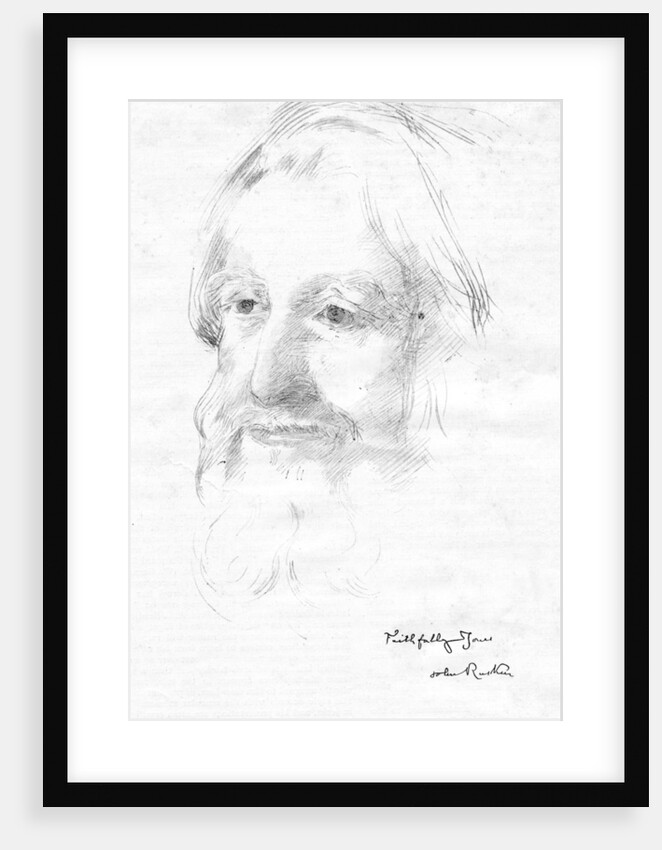 John Ruskin by Ethel Webling