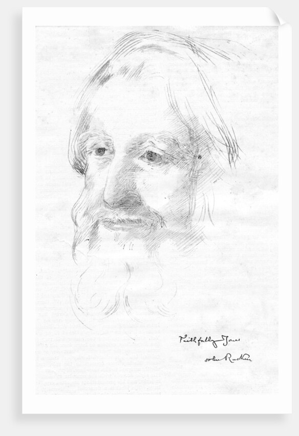 John Ruskin by Ethel Webling