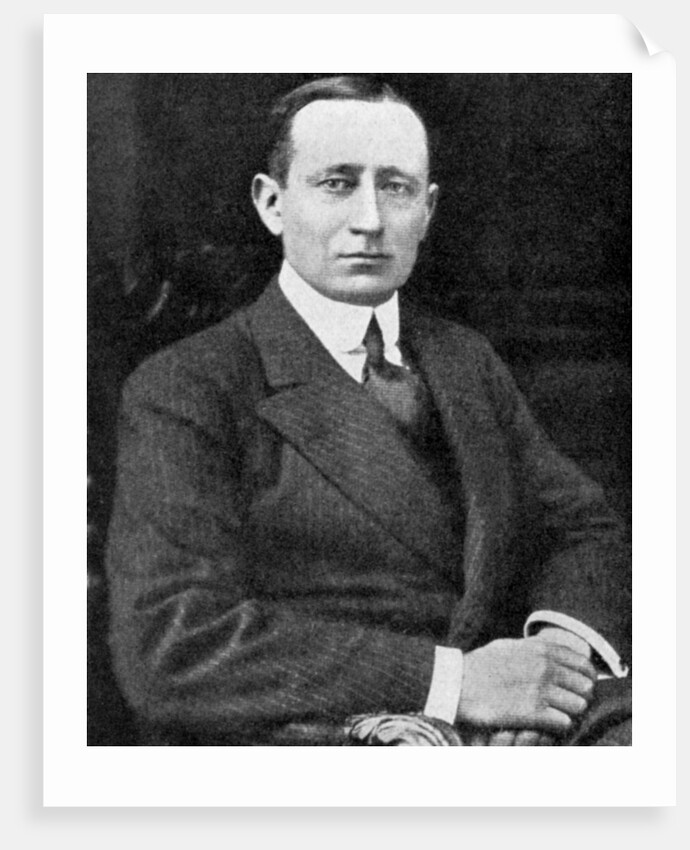 Guglielmo Marconi, Italian inventor by Anonymous