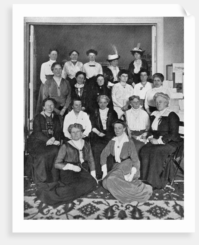 The international gathering of the women suffrage workers by Anonymous