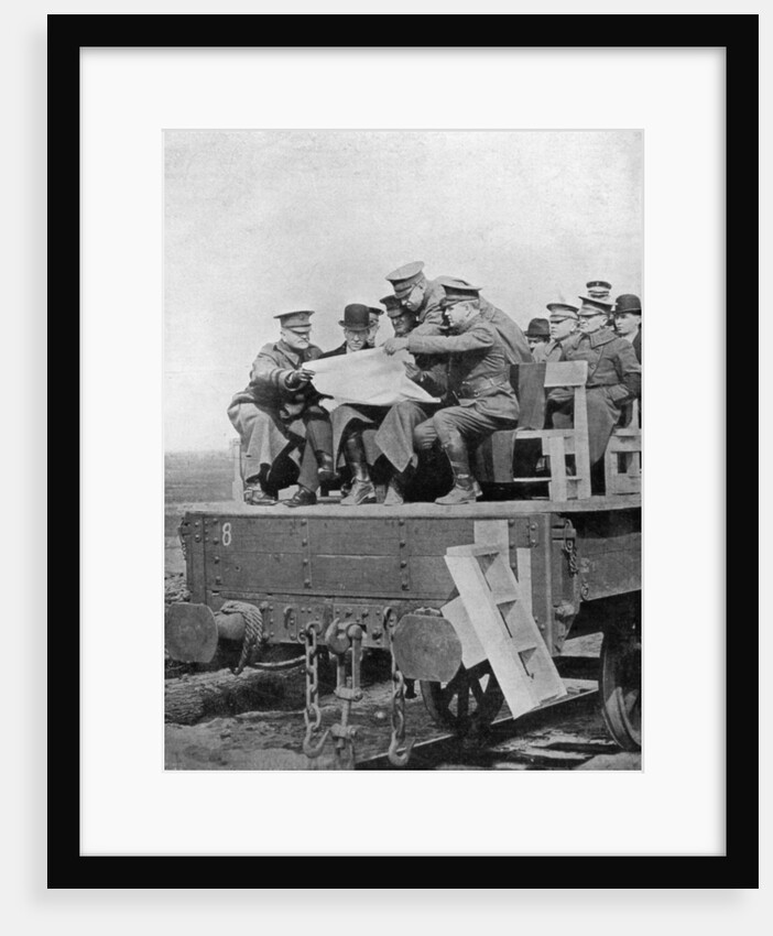 An Active Service Conference on the Western Front, First World War by Anonymous