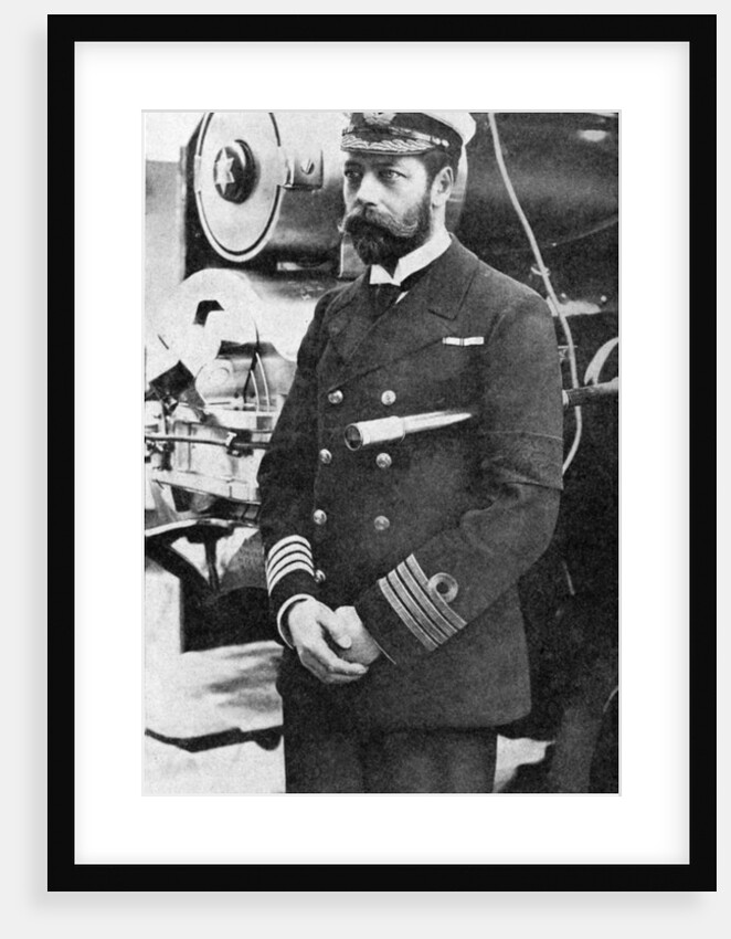 Prince George as a captain in the Royal Navy by Anonymous