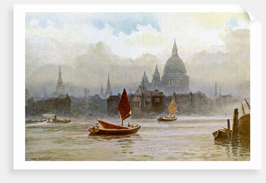 The Thames by Fred Burgess