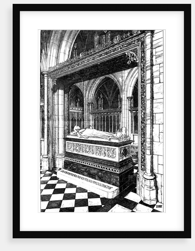 Monument to the late Duke of Westminster, Eccleston Church, Eccleston, Cheshire by William Griggs