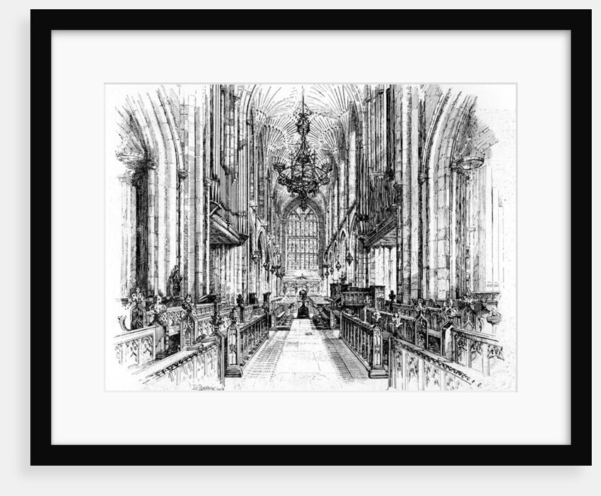 Bath Abbey, Bath, Somerset by Edward J Burrows