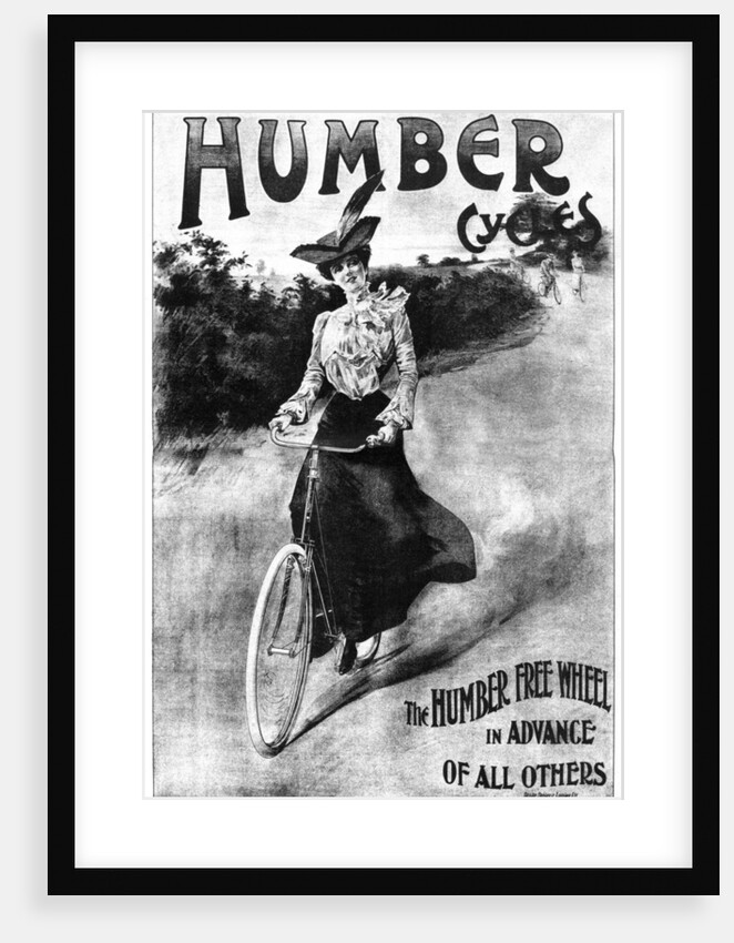Advertisement for Humber Cycles by Thomas Humber