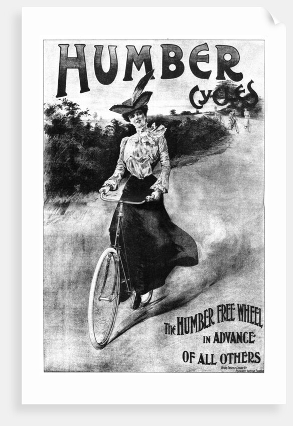Advertisement for Humber Cycles by Thomas Humber