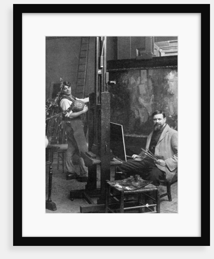 Sir Frank Brangwyn (1867-1956), Welsh artist by Reinhold Thiele