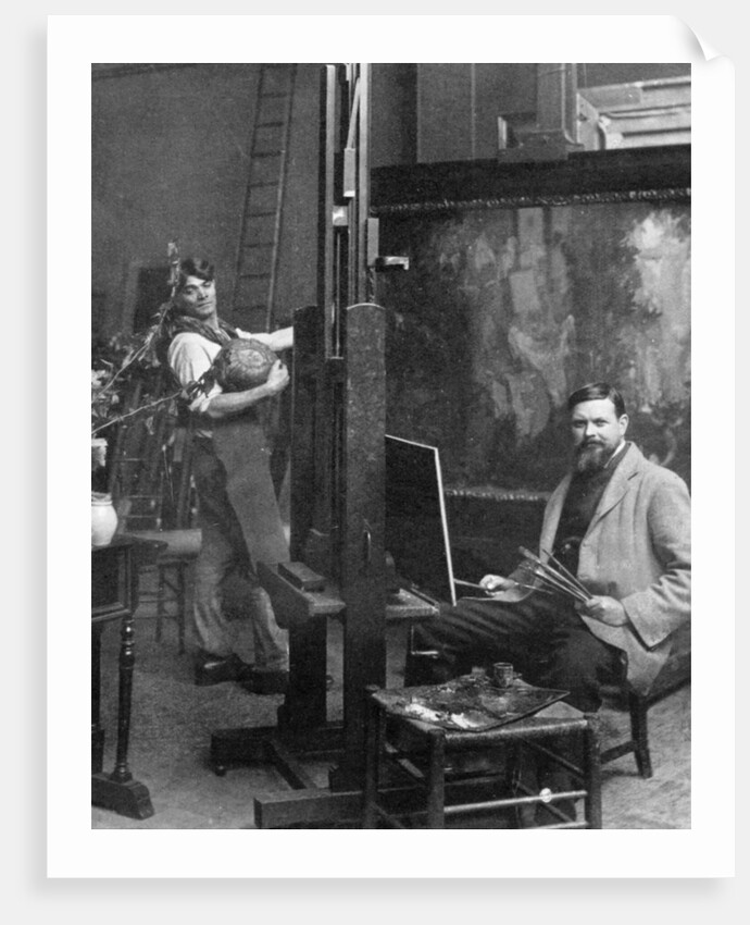 Sir Frank Brangwyn (1867-1956), Welsh artist by Reinhold Thiele