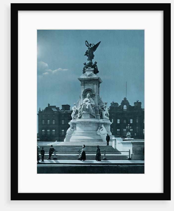 The Queen Victoria memorial, Buckingham Palace, London by FGO Stuart